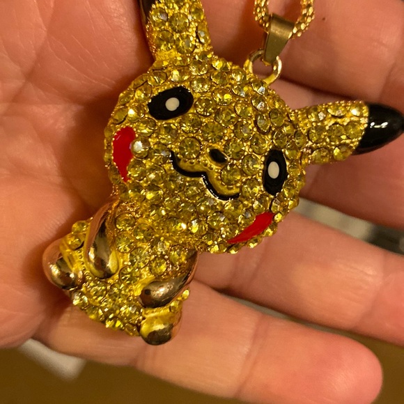 Other - Yellow Pikachu necklace